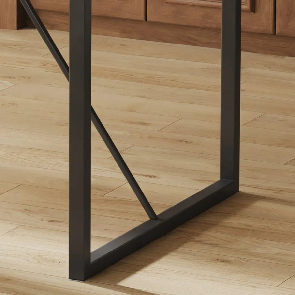 Modern Medieval Linen Upholstered 4-Piece Dining Set - Omega Lifestyles