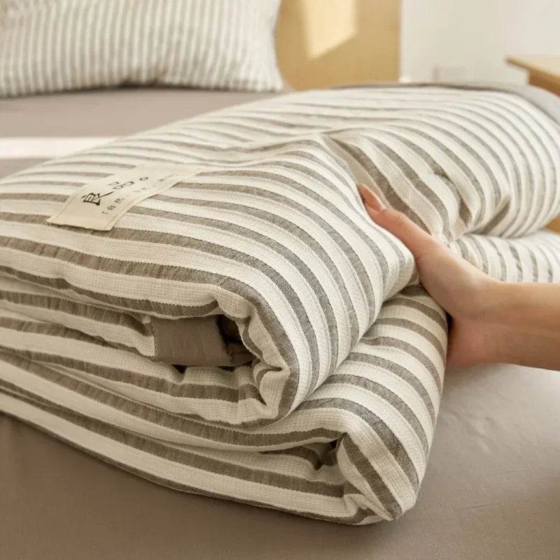 Mugwort Fibre Jacquard Summer Cotton Quilt Blanket - Sleep Galleria