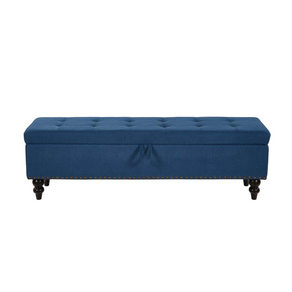 Multifunctional Storage Bed Bench With Cotton Linen Upholstery - Sleep Galleria