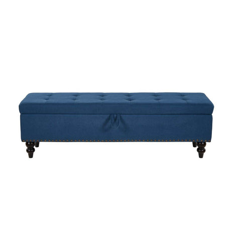Multifunctional Storage Bed Bench With Cotton Linen Upholstery - Sleep Galleria