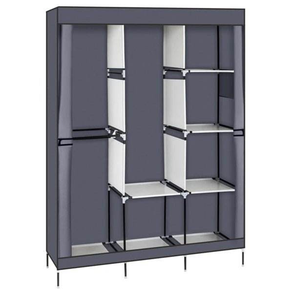 Portable Portable Clothes Closet Wardrobe With Shelves Organizer - Omega Lifestyles