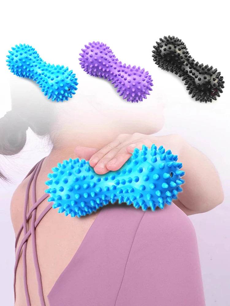 Set Of Hard Spiky Massage Balls For Myofascial Release - Sleep Galleria