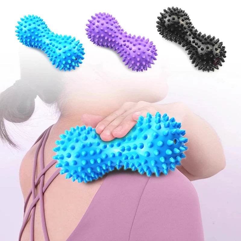 Set Of Hard Spiky Massage Balls For Myofascial Release - Sleep Galleria