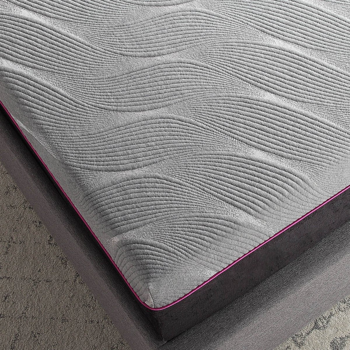 Soft 11 - Inch Flex Top Latex Foam Queen Mattress Bundle - Restanew - Omega Lifestyles