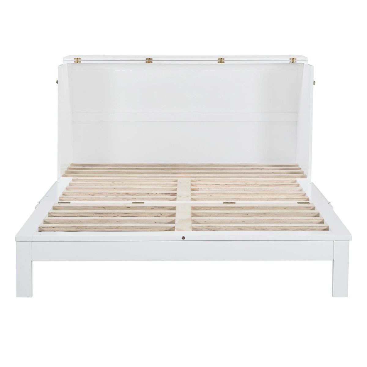 Space-Saving Queen Murphy Bed With Large Drawers - Sleep Galleria