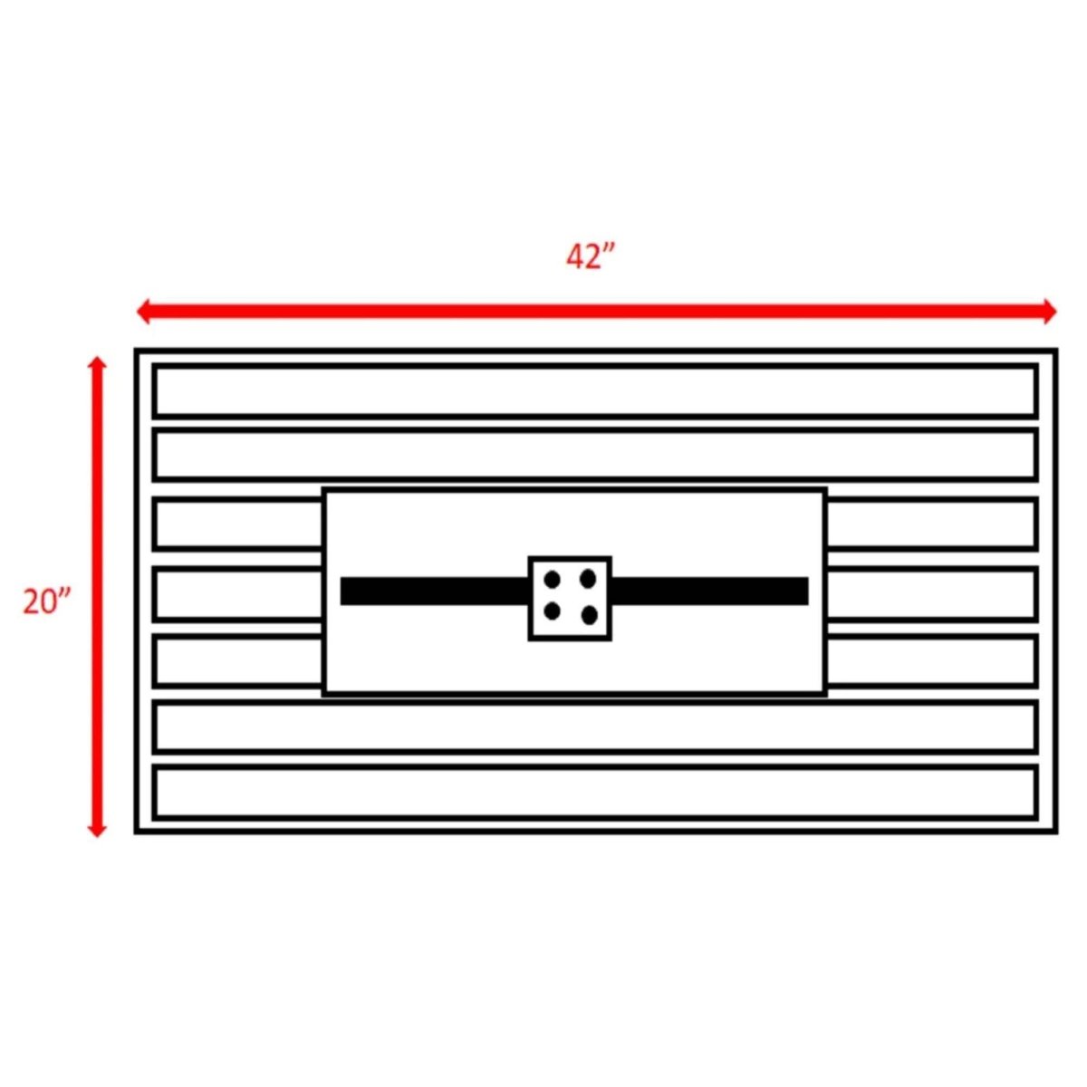 Steel Rectangular Propane Fire Pit Table With Lid - Restanew - Omega Lifestyles