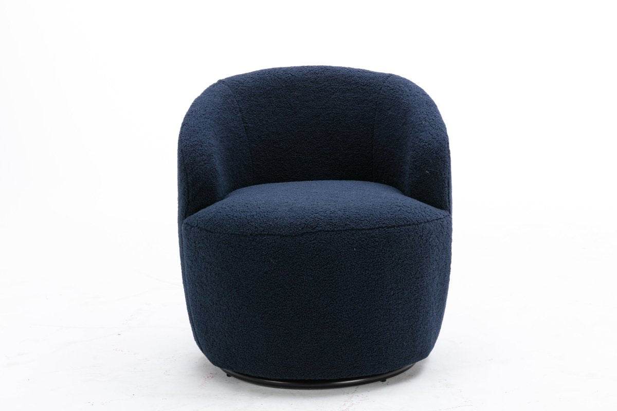 Teddy Fabric Upholstered Swivel Accent Armchair - Sleep Galleria
