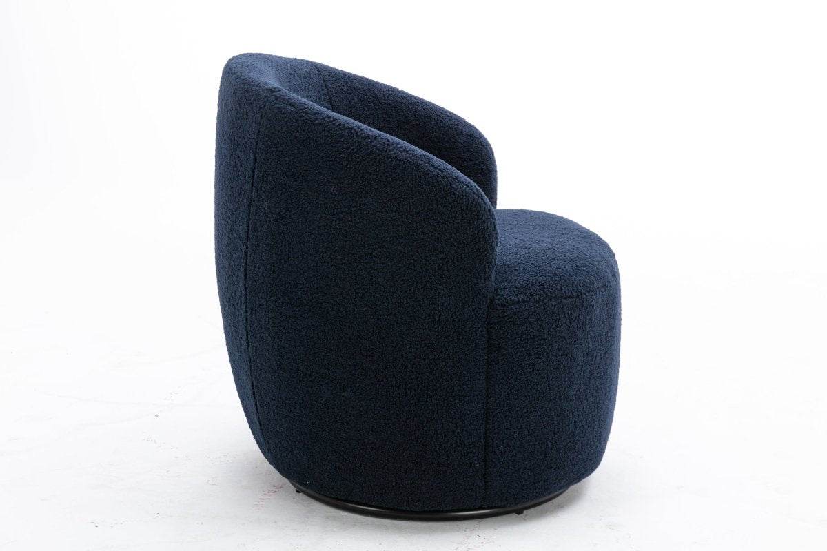 Teddy Fabric Upholstered Swivel Accent Armchair - Sleep Galleria
