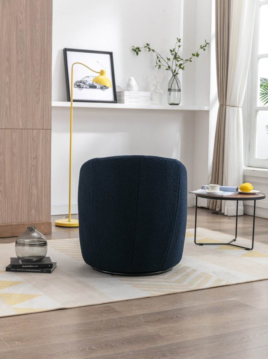 Teddy Fabric Upholstered Swivel Accent Armchair - Sleep Galleria
