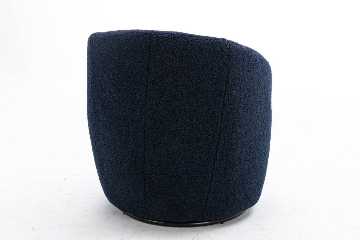 Teddy Fabric Upholstered Swivel Accent Armchair - Sleep Galleria