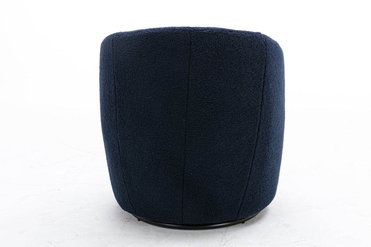 Teddy Fabric Upholstered Swivel Accent Armchair - Sleep Galleria