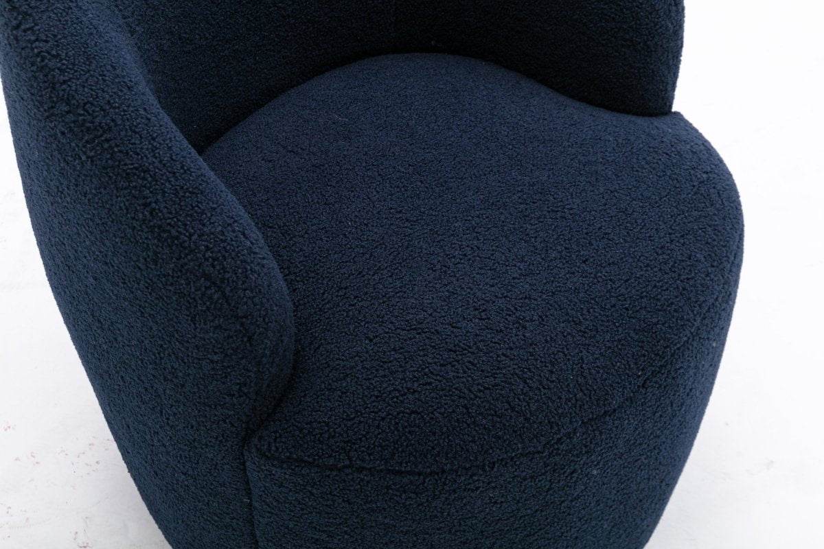 Teddy Fabric Upholstered Swivel Accent Armchair - Sleep Galleria