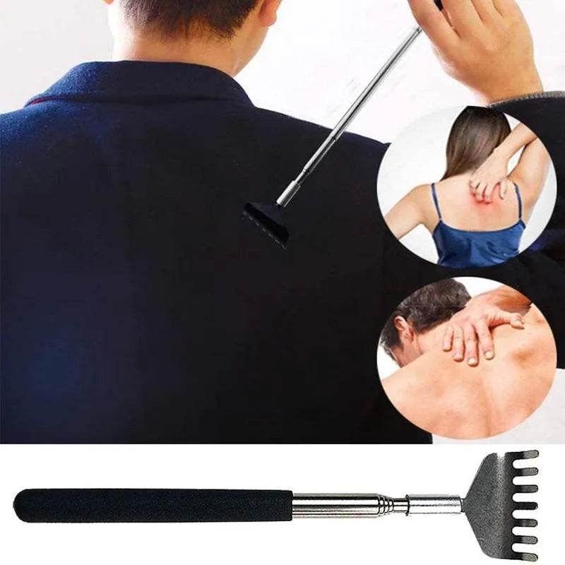 Telescopic Stainless Steel Extendable Back Scratcher Tool - Omega Lifestyles
