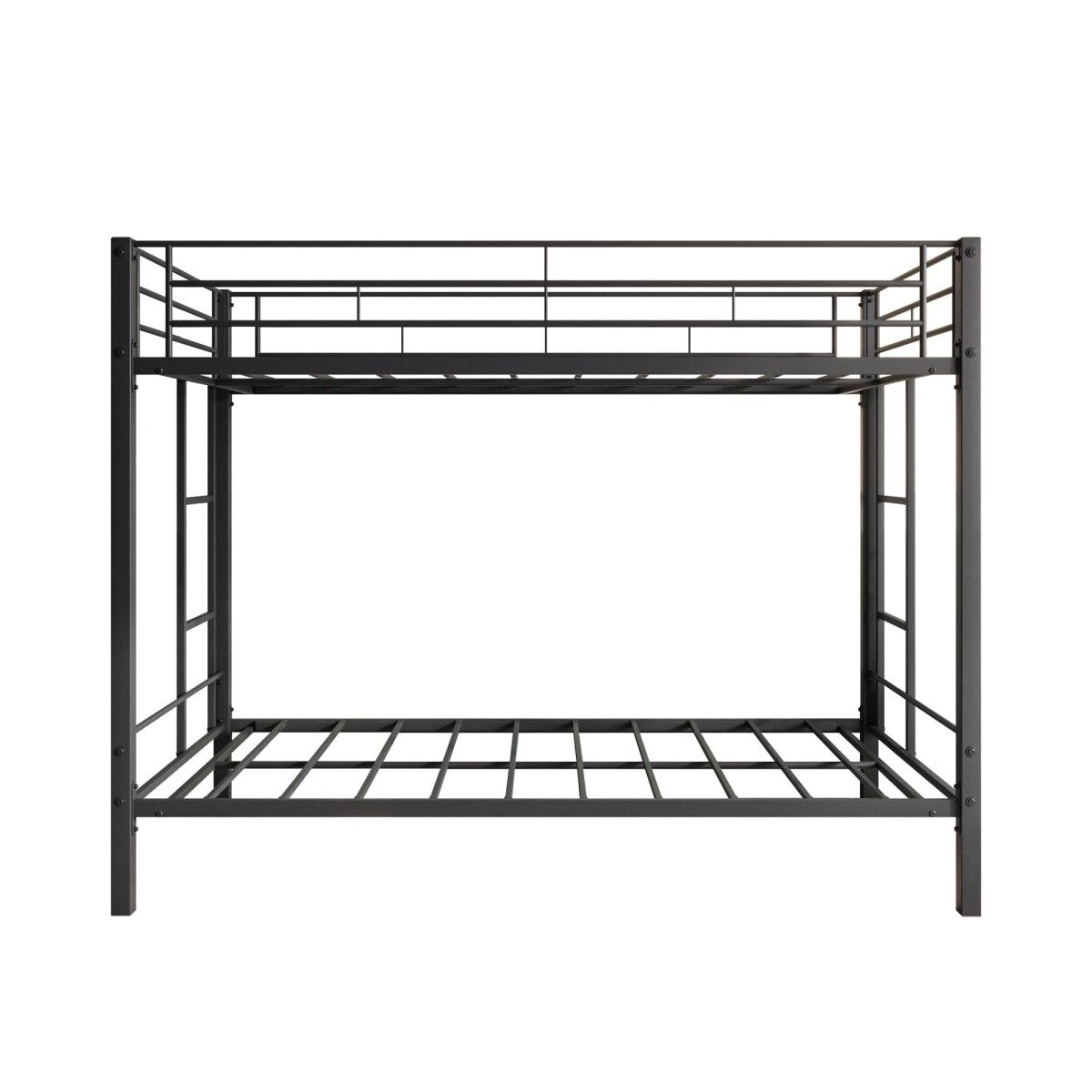 Twin Metal Bunk Bed Frame With Slatted Support - Restanew - Omega Lifestyles