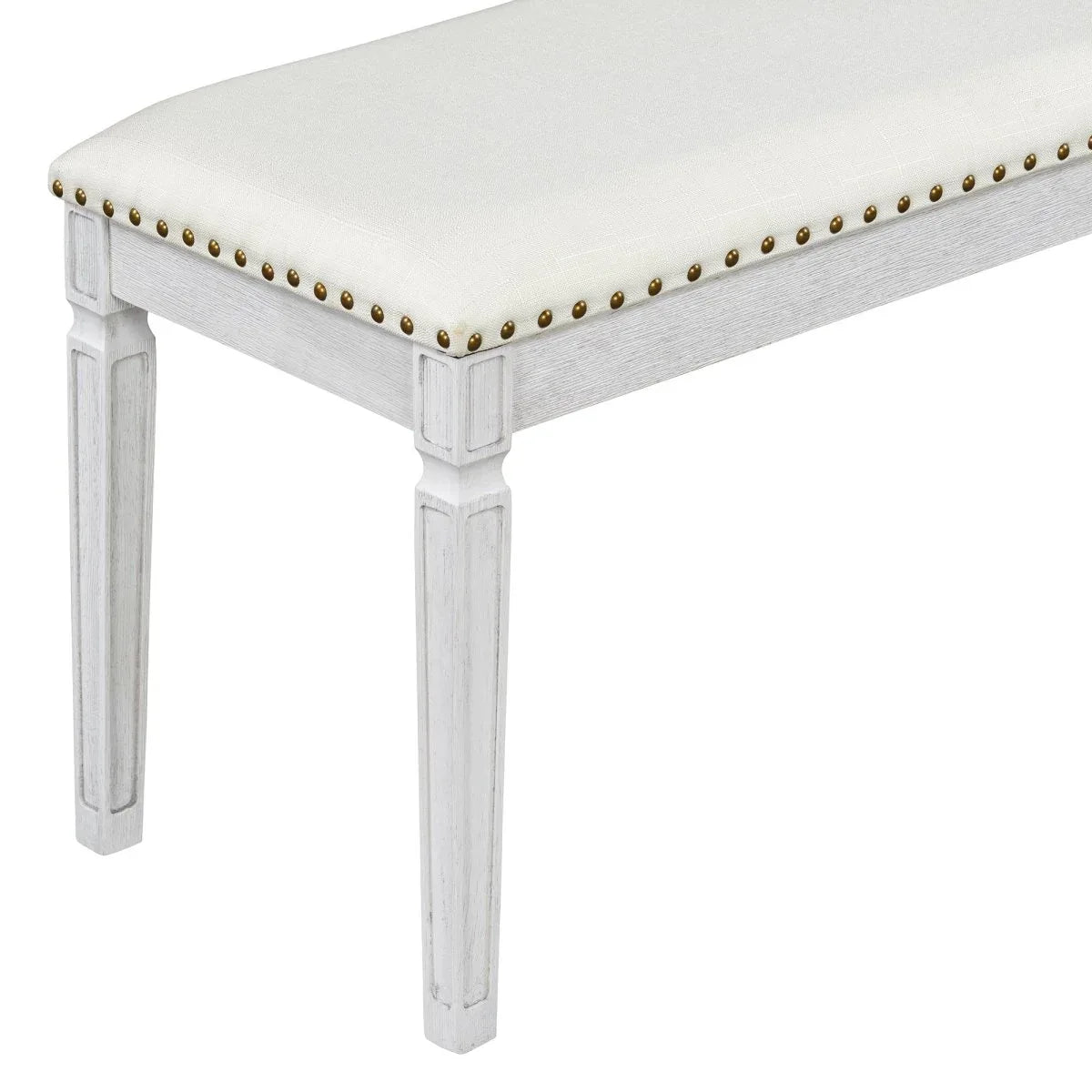 Vintage Extendable Rustic Farmhouse Dining Table Set - Omega Lifestyles