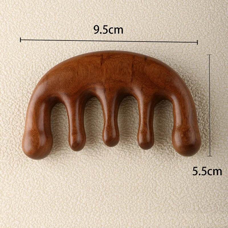 Wooden Scalp Massage Comb Hair Relaxation Tool - Sleep Galleria