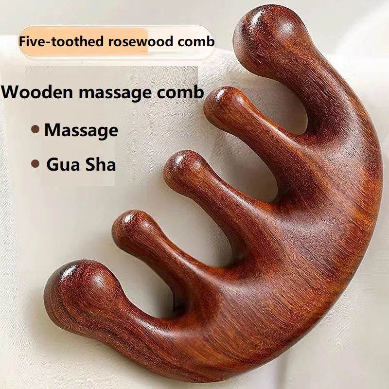 Wooden Scalp Massage Comb Hair Relaxation Tool - Sleep Galleria