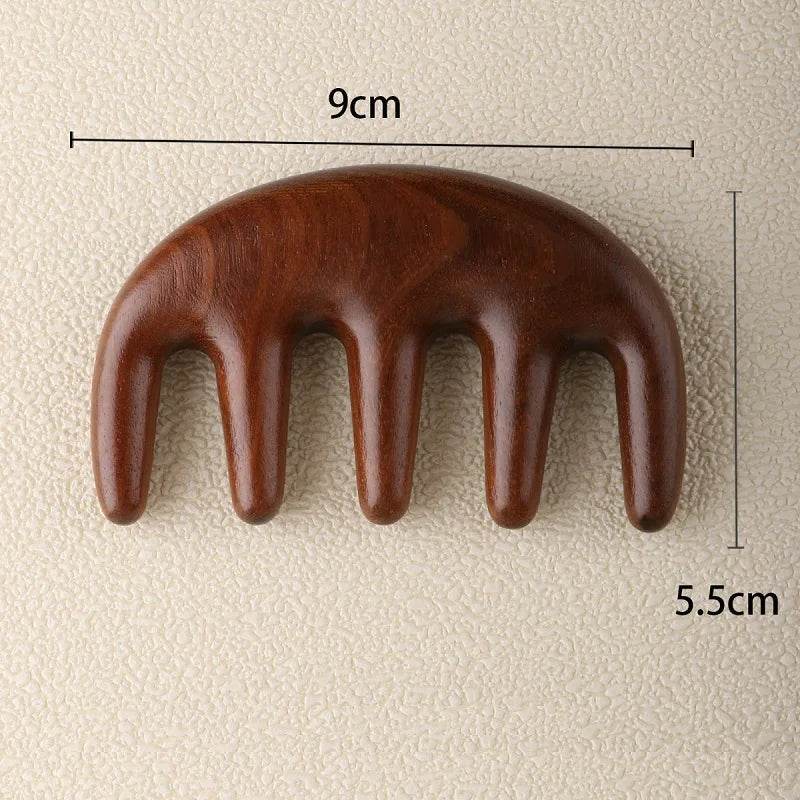 Wooden Scalp Massage Comb Hair Relaxation Tool - Sleep Galleria