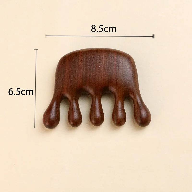 Wooden Scalp Massage Comb Hair Relaxation Tool - Sleep Galleria