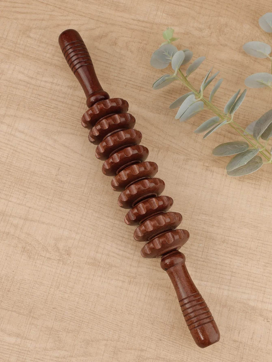 Wooden Trigger Point Therapy Massager Roller Stick - Sleep Galleria