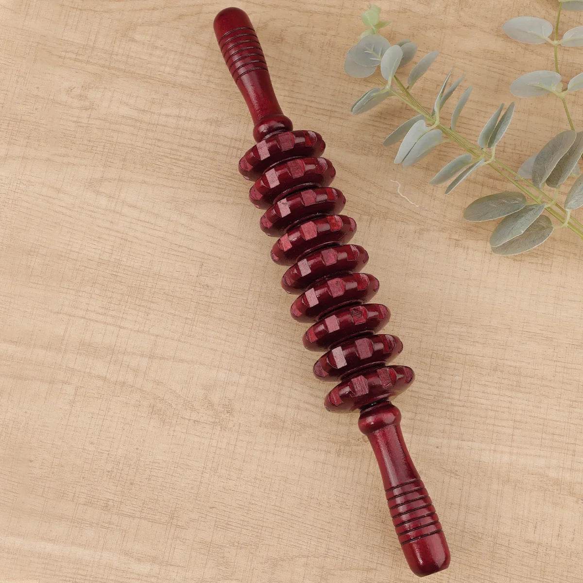 Wooden Trigger Point Therapy Massager Roller Stick - Sleep Galleria