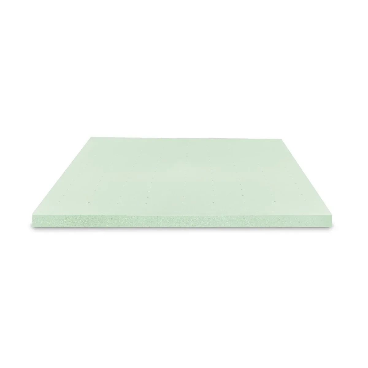 3-Inch Soft Green Tea Infused Memory Foam King Mattress Topper - Omega Lifestyles