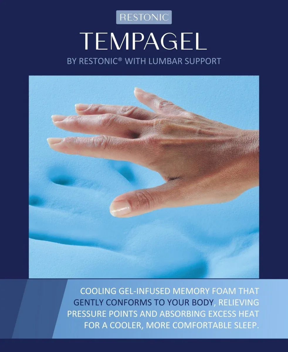 Full Firm 13-Inch TempaGel Cooling Hybrid Mattress - Omega Lifestyles