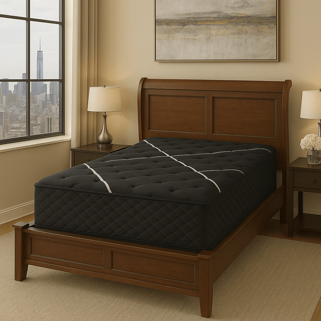 Soft 12-Inch Plush Hybrid Cooling Memory Foam Mattress - Sleep Galleria