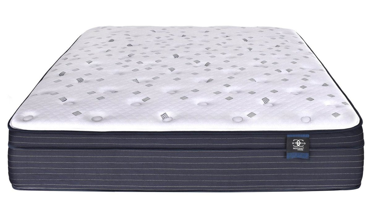 Soft 14.5-Inch Euro Top Cooling Hybrid Mattress - Sleep Galleria