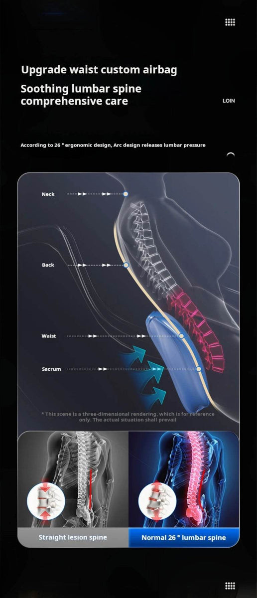 Rinsho TitanWave 4D Zero Gravity SL Track Massage Chair - Omega Lifestyles