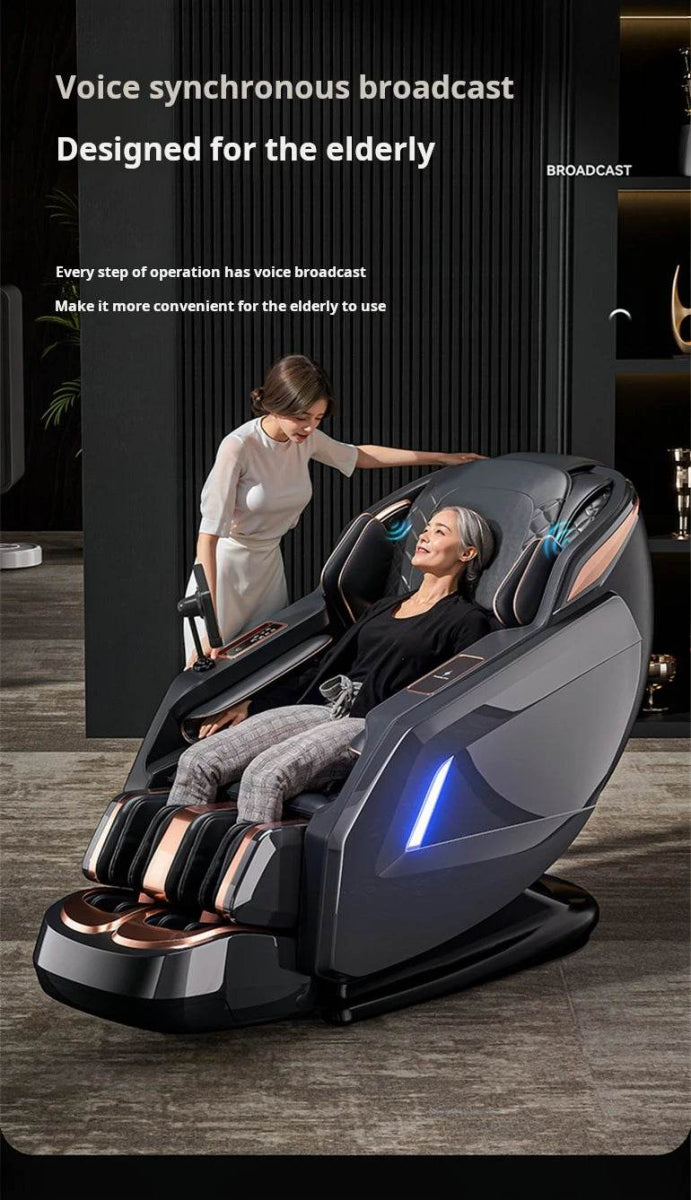 Rinsho TitanWave 4D Zero Gravity SL Track Massage Chair - Omega Lifestyles