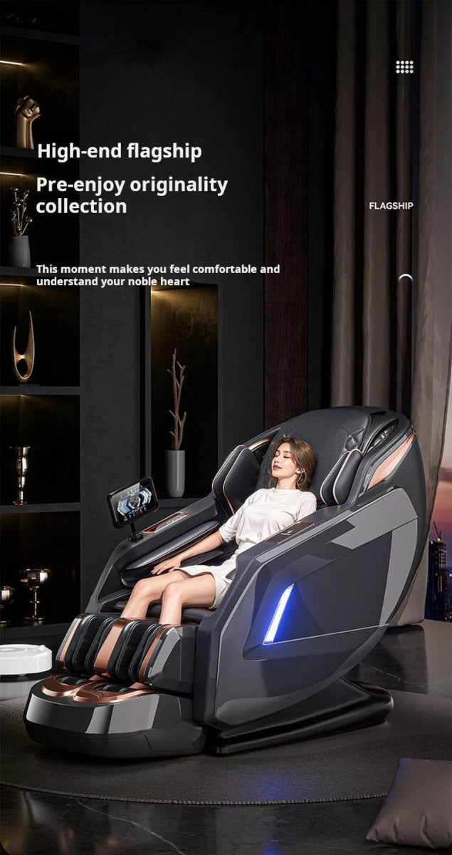 Rinsho TitanWave 4D Zero Gravity SL Track Massage Chair - Omega Lifestyles