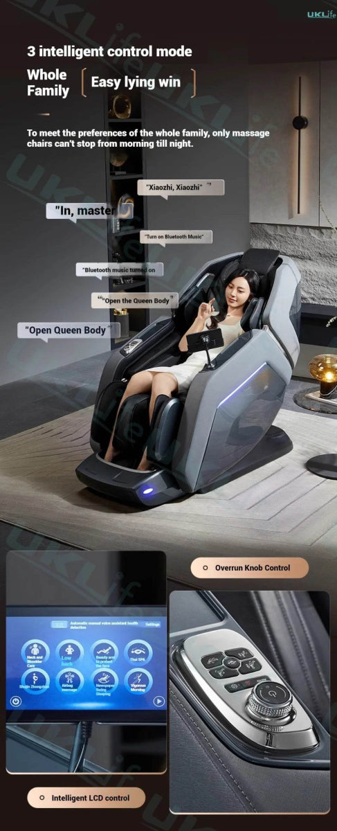 Rinsho VigorPulse 4D Dual Core Zero Gravity Massage Chair - Omega Lifestyles