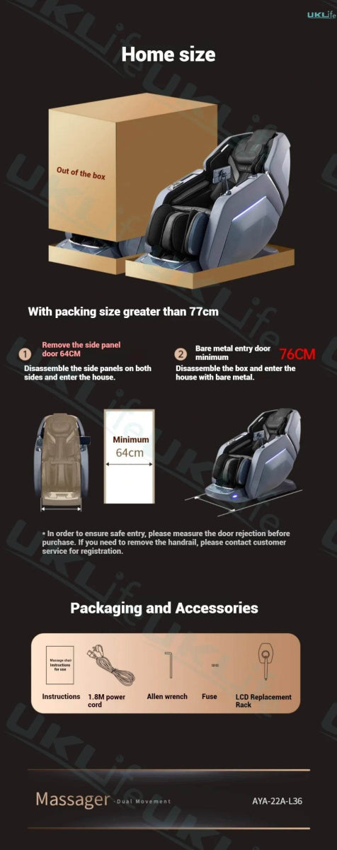 Rinsho VigorPulse 4D Dual Core Zero Gravity Massage Chair - Omega Lifestyles