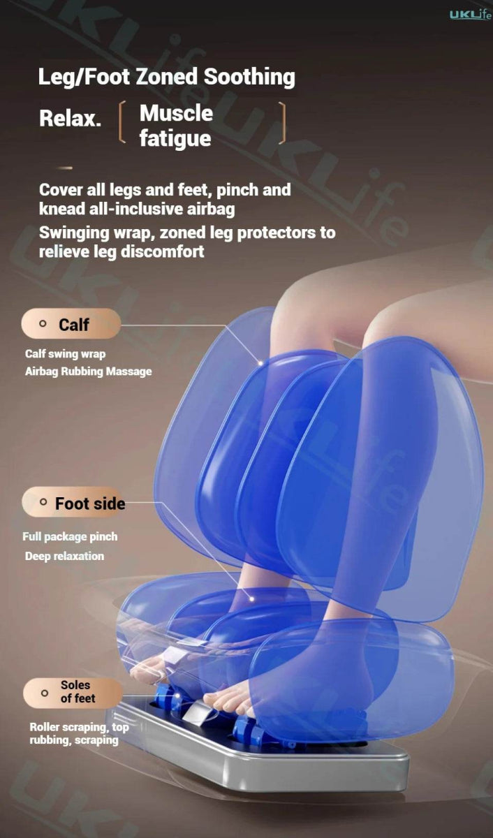 Rinsho VigorPulse 4D Dual Core Zero Gravity Massage Chair - Omega Lifestyles