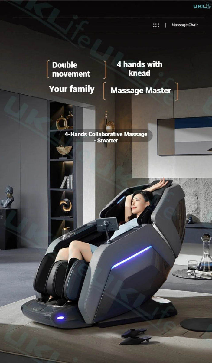 Rinsho VigorPulse 4D Dual Core Zero Gravity Massage Chair - Omega Lifestyles