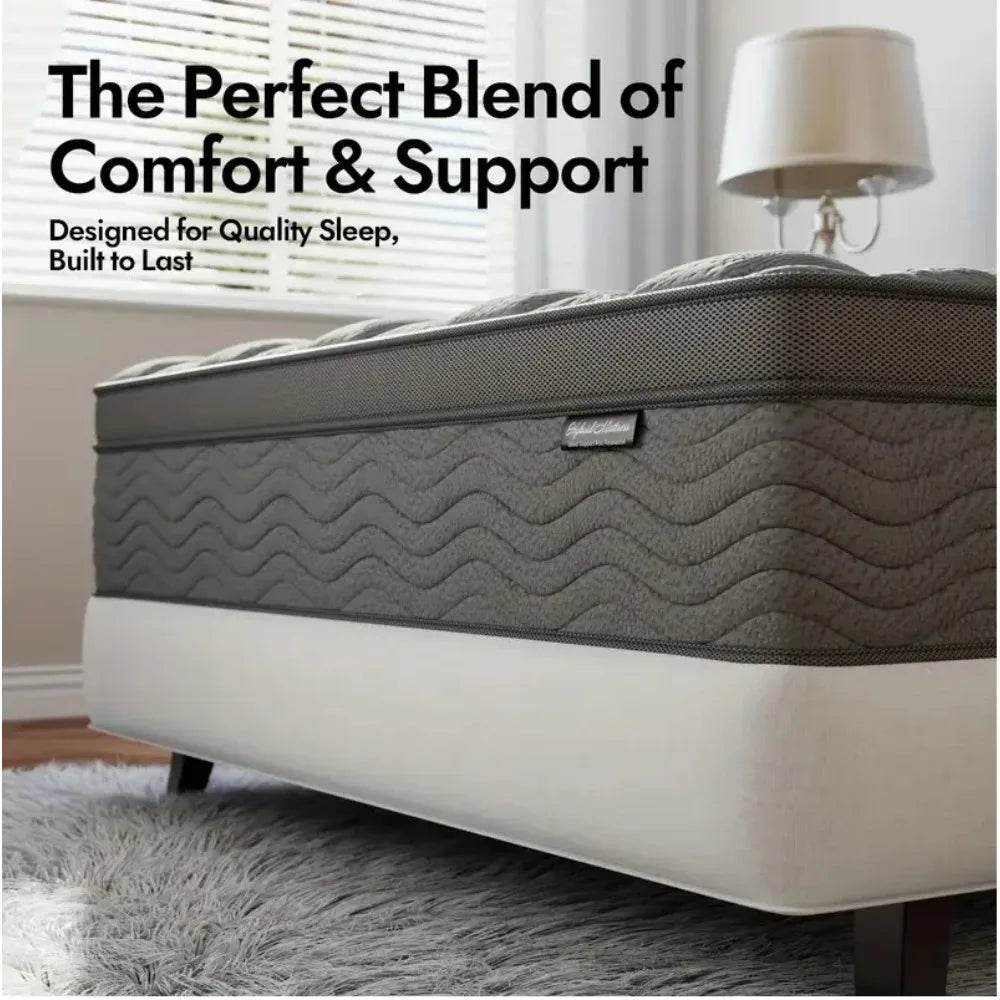 Hybrid Gel-Infused Memory Foam Mattress - Omega Lifestyles