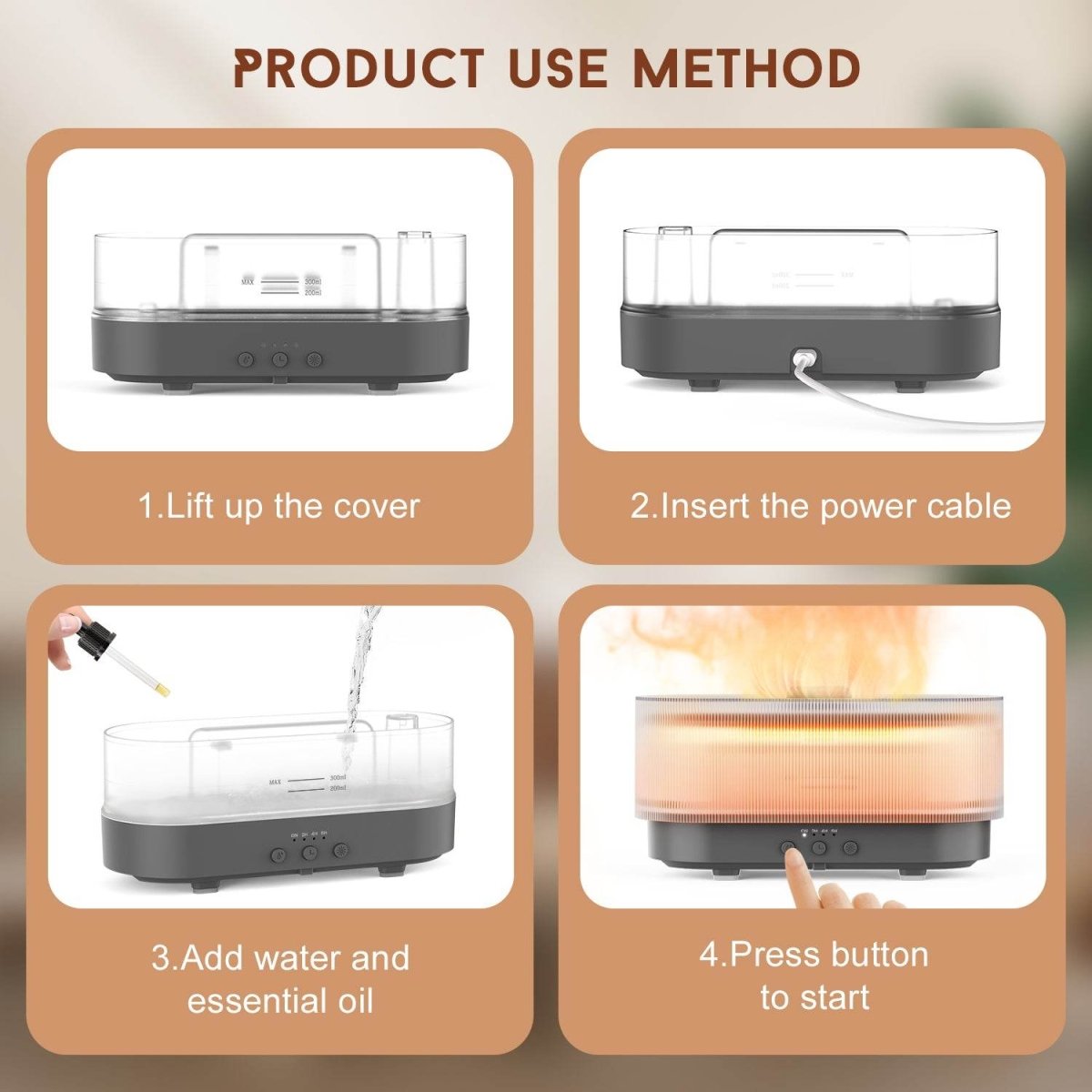 Sejoy Ultrasonic Aromatherapy Humidifier - Sleep Galleria