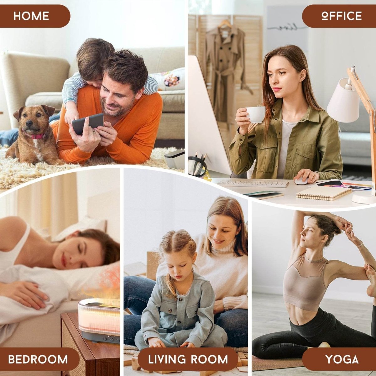 Sejoy Ultrasonic Aromatherapy Humidifier - Sleep Galleria