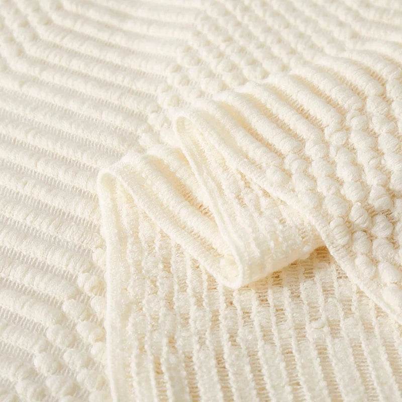100% Acrylic Soft Chunky Knit Throw Blanket - Sleep Galleria