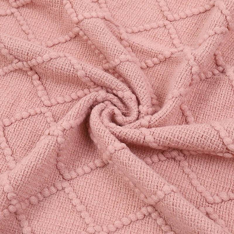 100% Acrylic Soft Chunky Knit Throw Blanket - Sleep Galleria