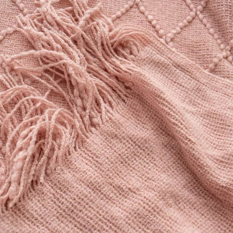 100% Acrylic Soft Chunky Knit Throw Blanket - Sleep Galleria