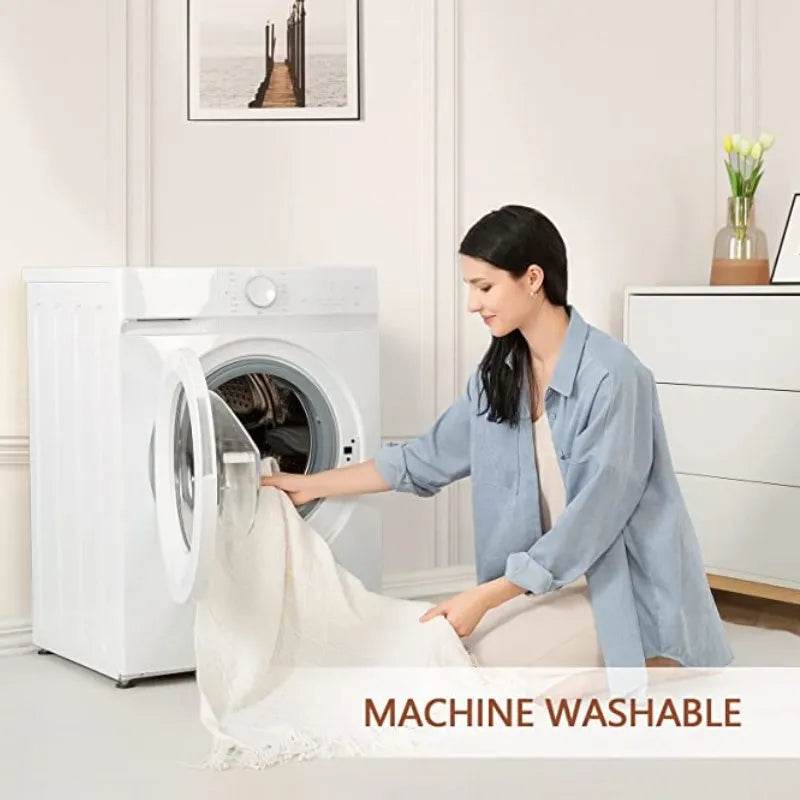 100% Acrylic Soft Chunky Knit Throw Blanket - Sleep Galleria