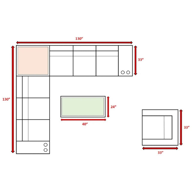 11-Piece Outdoor Espresso Wicker Sectional Seating Set With Cushions - Omega Lifestyles