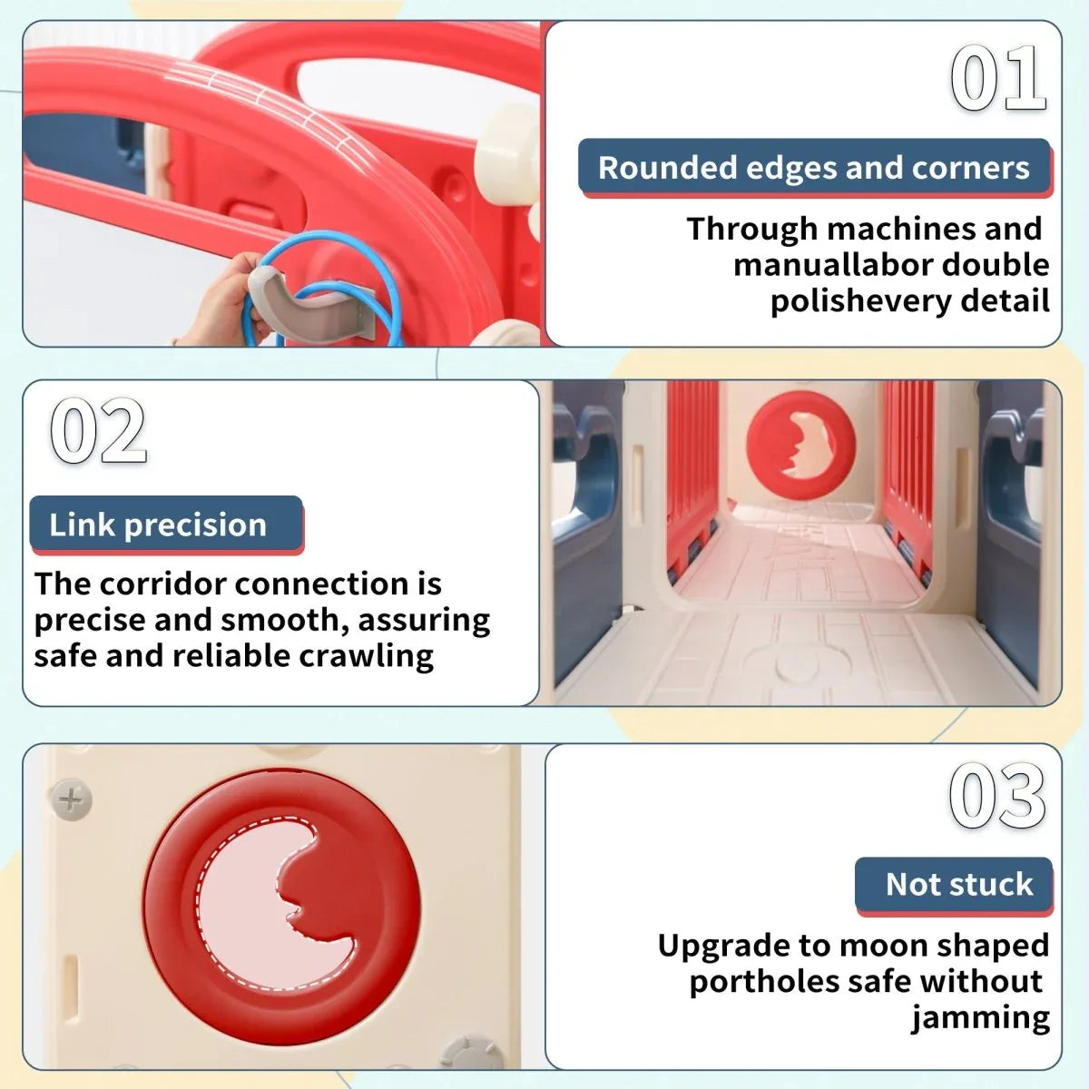 12-in-1 Toddler Indoor Outdoor Playset With Swing Slide - Omega Lifestyles