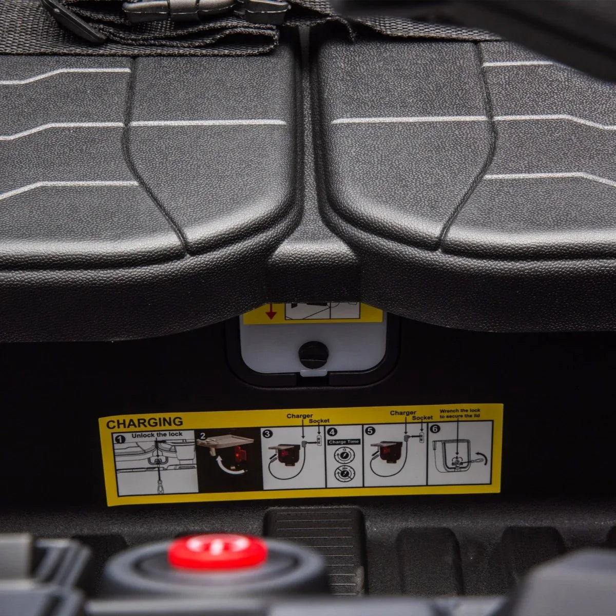 24V Two-Seater Kids Electric Ride-On Dump Truck - Omega Lifestyles