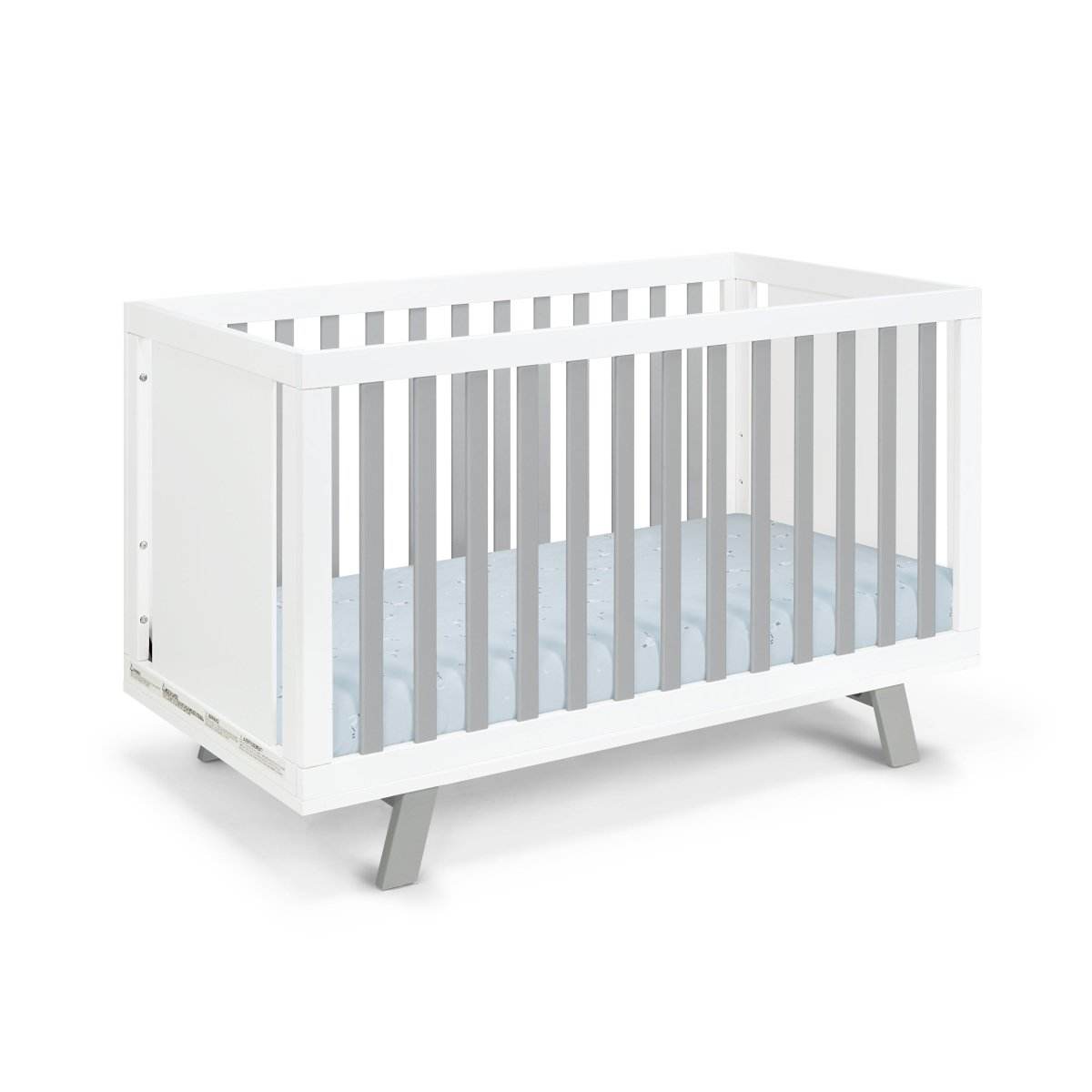 3-in-1 Convertible Solid Wood Island Crib - Sleep Galleria
