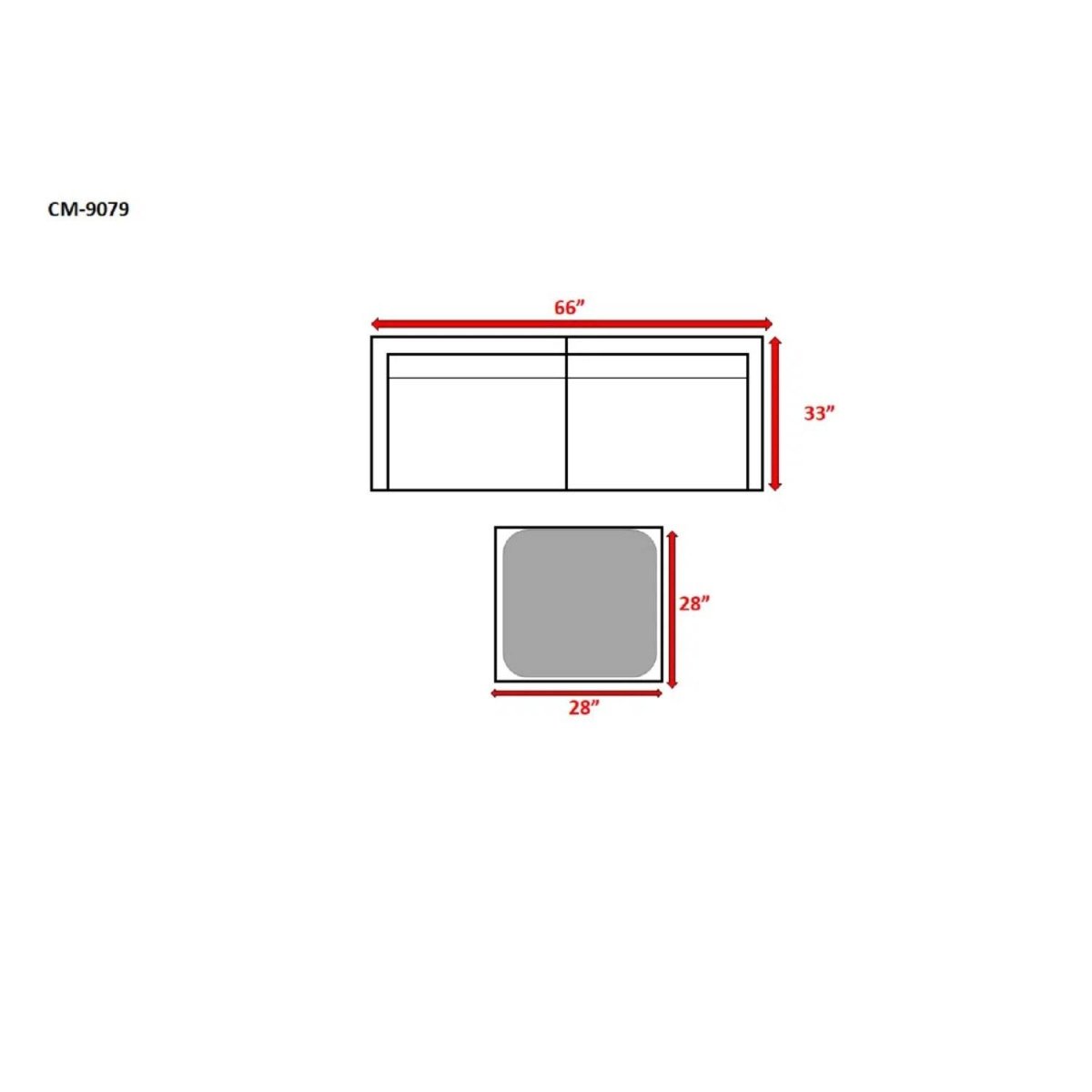 3 - Piece Fully Assembled Patio Rattan Conversation Set With Cushions - Serenova - Omega Lifestyles