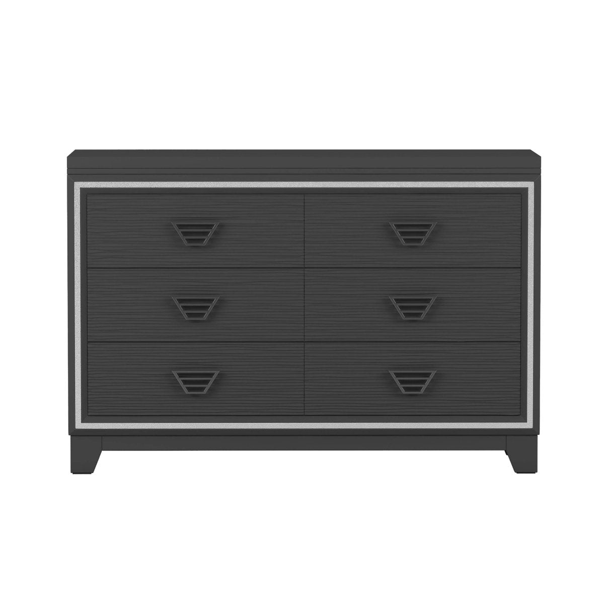 3-Piece Upholstered Bed Frame Nightstand Dresser Set - Omega Lifestyles