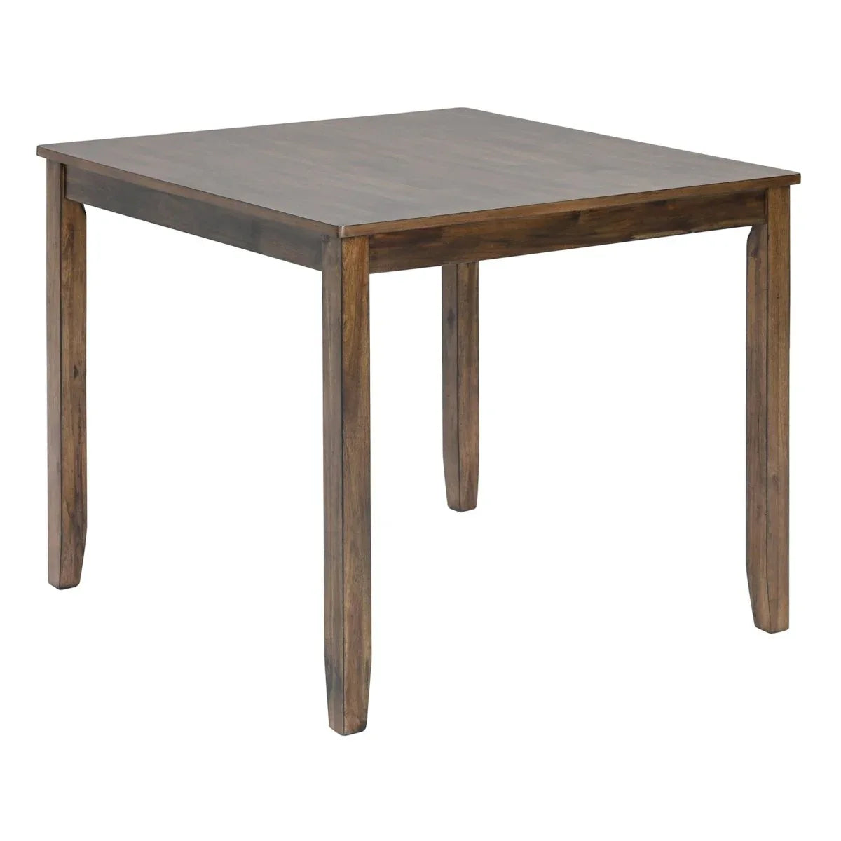 5-Piece Walnut Solid Wood Dining Table Set with Chairs - Omega Lifestyles